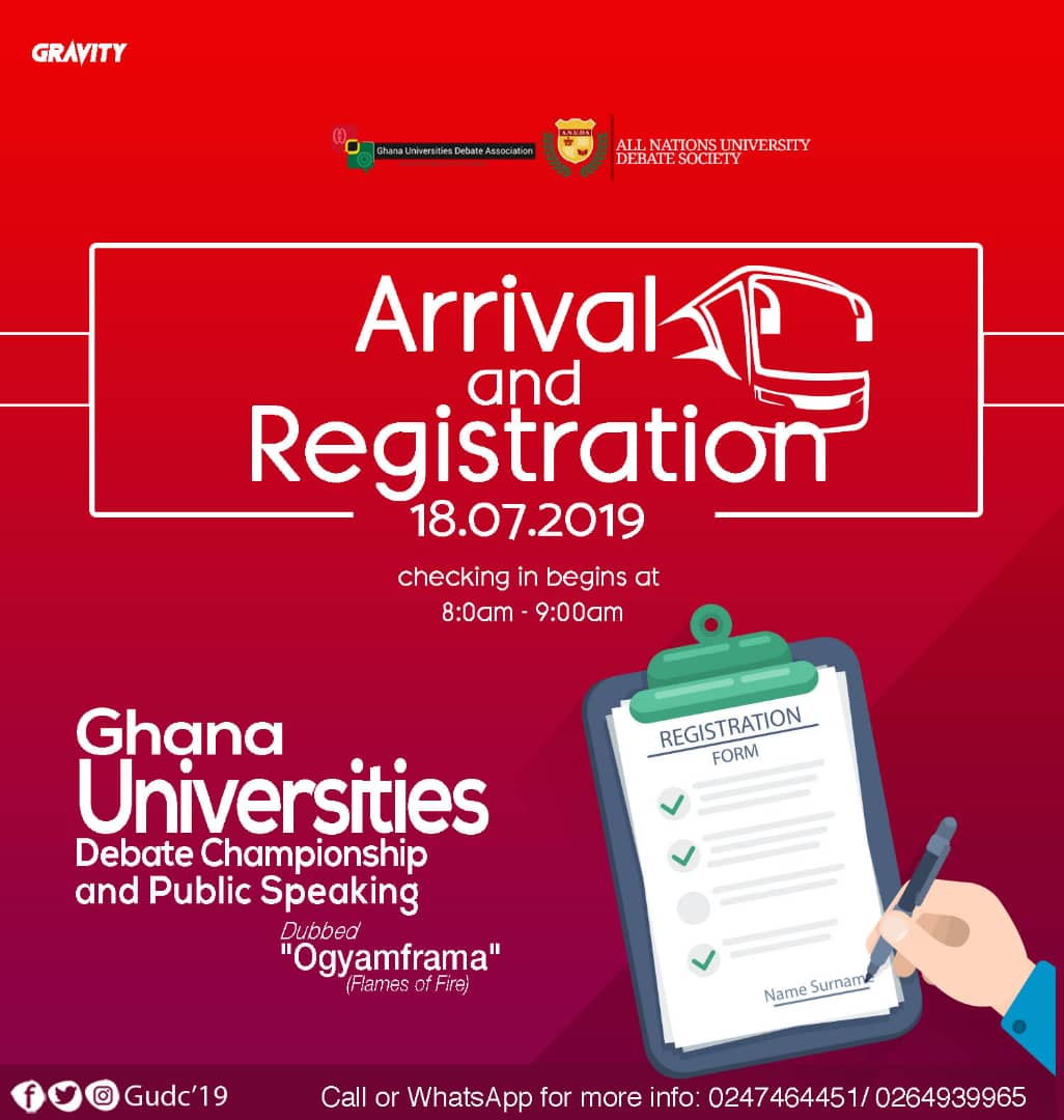 Ghana Universities Debate Championship and Public Speaking.