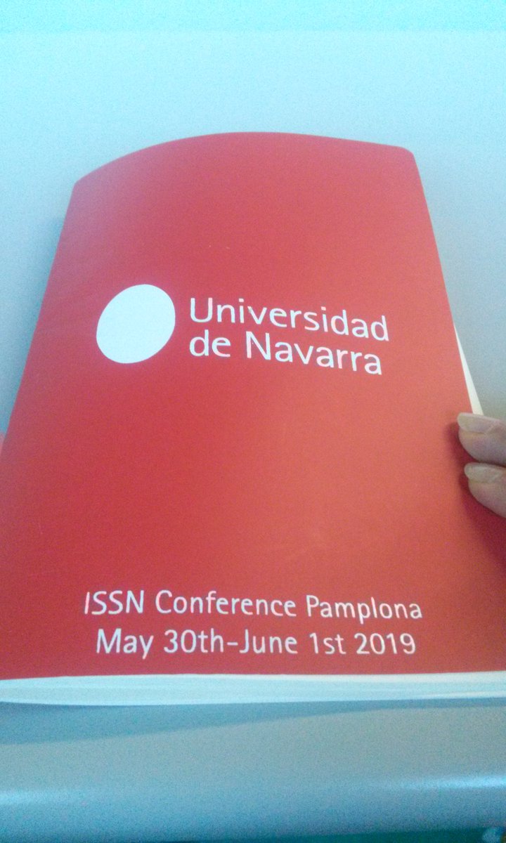 AnaBMartinezG's tweet photo. Big thanks to all speakers/participants from all over the world who've come to #Pamplona @2019NarrativeUN This has been my 1st time to co-organize a conference &amp; you've made it a wonderful experience. Thanks to my colleagues @rbaenamolina &amp; Rocio Davis &amp; a great student team! https://t.co/5yRJPa9Z0G