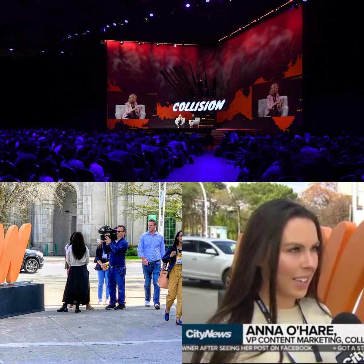 It was a pleasure to chat to <a href="/CityNews/">CityNews (Inactive)</a> at #CollisionConf in #Toronto last week. We chatted about the largest representation of women we've ever had at a tech conference. That's 45.7% women. 💪 #WebSummit #womenintech