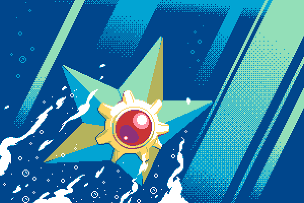 Mattb3rt's tweet photo. A staryu for the @pixeljoint weekly challenge #pixelart https://t.co/2abAoWTRmq
