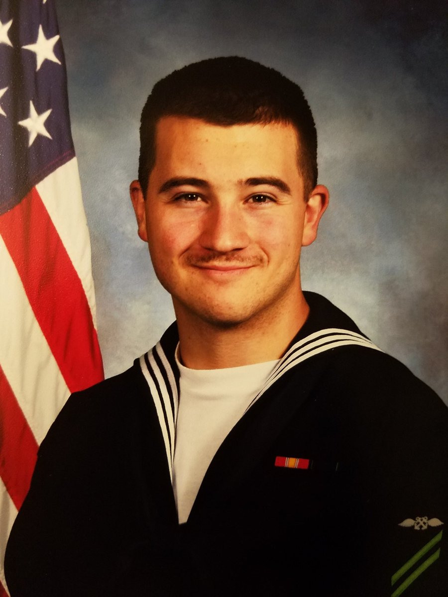 me_trusty's tweet photo. @BeastlyOxy  
My handsome son proudly serving on CVN-72 #USSAbrahamLincoln 
Boom! Baby!!! https://t.co/d24WXObhF1