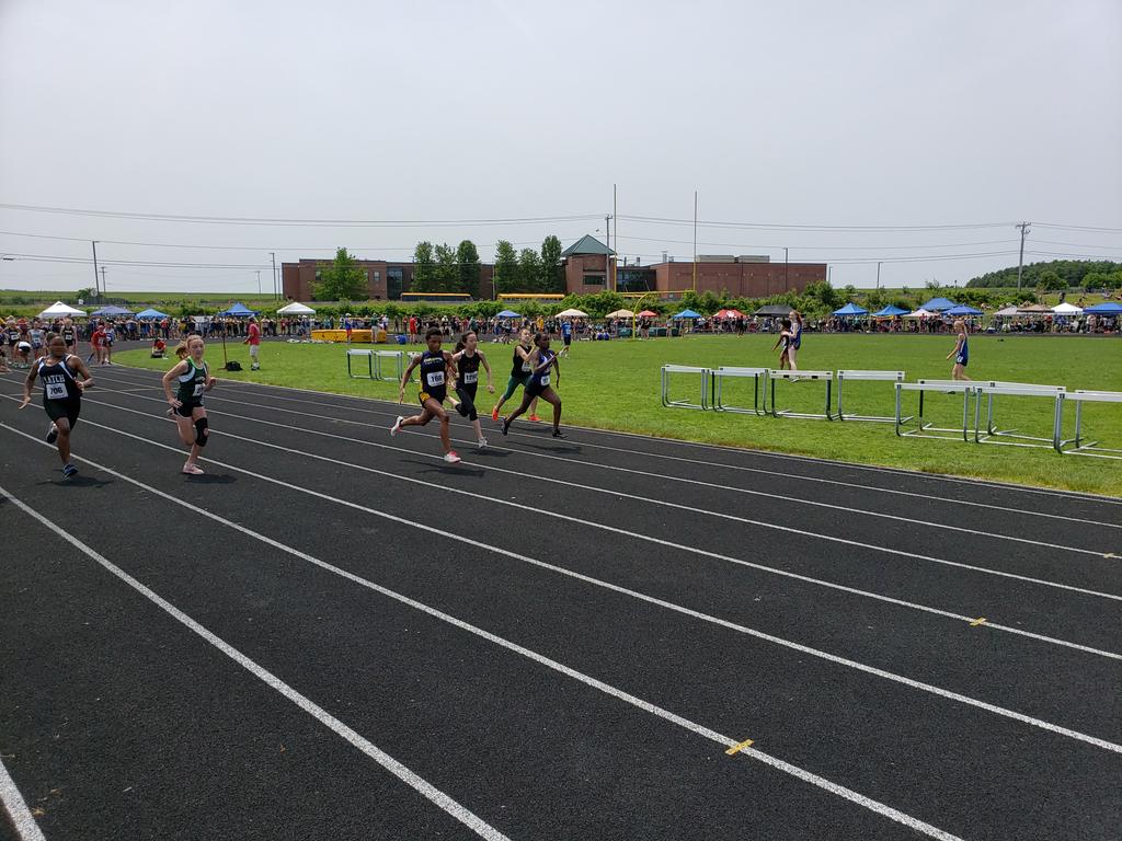 Gabby Wood qualified for the girls 100 meter final at the Mass Middle School State Championships!!! 13.53. <a href="/CharlesRiverSch/">Charles River School</a> #ottersRfast