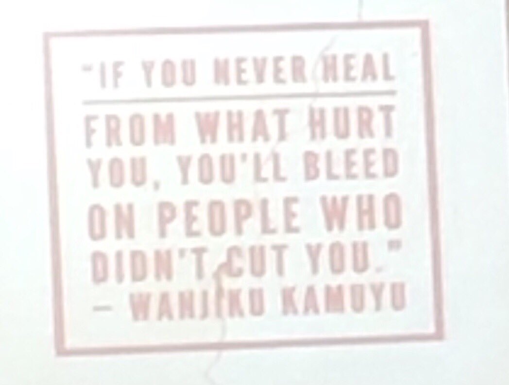 KategagnonE's tweet photo. “Make self-care intentional.” Hip hop and trauma session with two powerful educators @niceguyjay @VincentDeas #HipHopEd https://t.co/oseGsOcWke