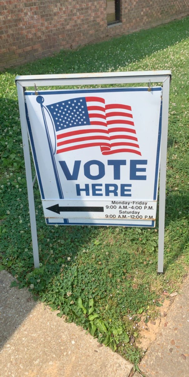 EvanBushart's tweet photo. What better way to celebrate the start of #PrideMonth than getting out & voting?! #CongerForMayor #ScottforJXN https://t.co/hRJWE6UQQ1