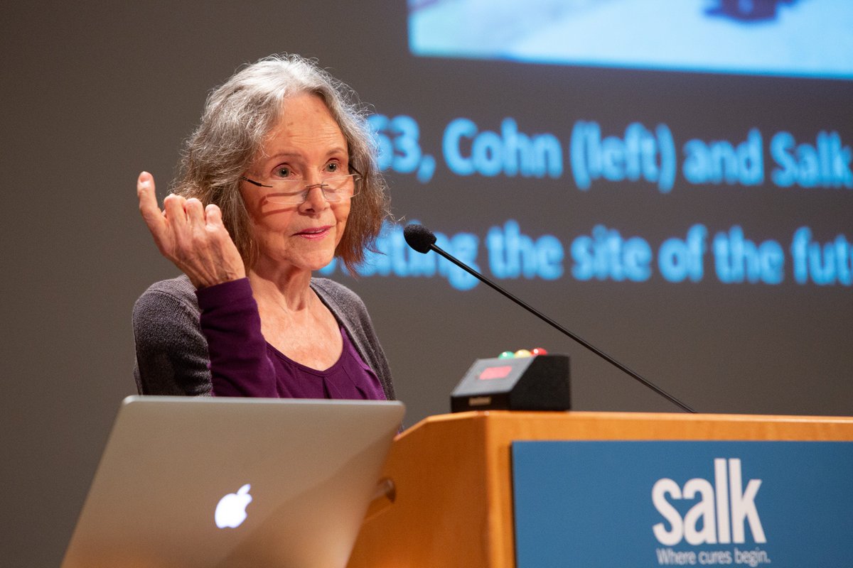 lajollaic's tweet photo. This year's #LJIC is dedicated in memoriam to Melvin Cohn, a pioneer researcher in #gene #regulation, who was a keystone of the LJIC. He has attended every LJIC for the past 44 years. Suzanne Bourgeois-Cohn shares about the important impact he left on the world of #immunology. https://t.co/EhbCwHDHPu