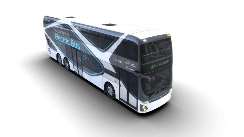Cleantechnica On Twitter Hyundai Debuts Electric Double Decker