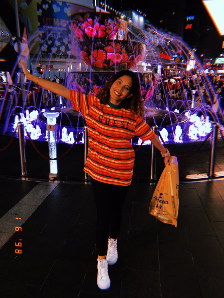 Adillathunder's tweet image. Im still in recovery phase from brain concussion :) ( its been 3 weeks ) - my husband knows the best for his princess , so he took me out to get my stuff .  #pinkTBI #brainconcussion