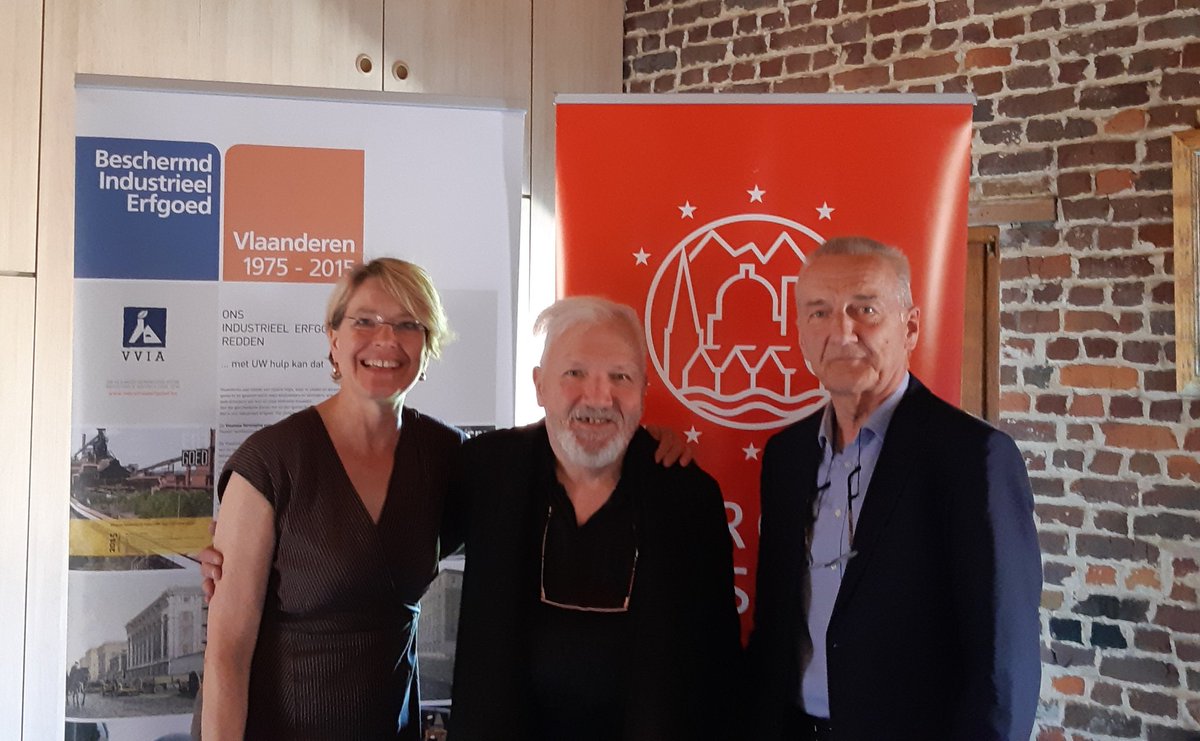 PJaspaert's tweet photo. @europanostra #EuropaNostra 
 #EuropaNostraBelgium 
The first regional ceremony for the #EuropeanHeritageAwards2019 was for VVIA @Industr_erfg_VL  A  great  ceremony honouring VVIA and @alinters for more than 40 years at the service of industrial heritage at #Herisemmolen https://t.co/Ua0rLUqVmk