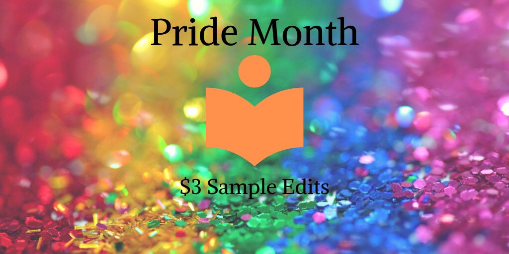 BMcGinnisEditor's tweet photo. Hey #LGBTQIA+ writers! 

In celebration of #Pride2019 I am seeking to be a gate LIFTER and offering test edits and/or first chapter checks of up to 2,000 words for the price of a ko-fi. 

DM me for info/details. I can’t wait to see what we create together. https://t.co/0lI1QbHHWf