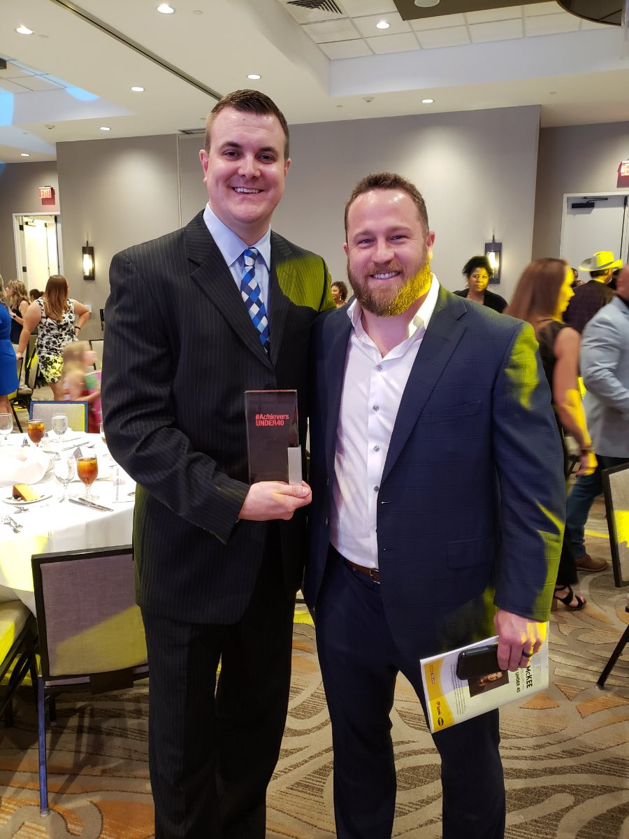 ENDVRCPA's tweet photo. Huge congrats to our dear friend, Dan Carsey, for being recognized in The Journal Recordโs #AchieversUnder40! What an accomplishment! We are proud to know you, Dan! #TheJournalRecord @HallEstill https://t.co/lpg8PbGRnQ
