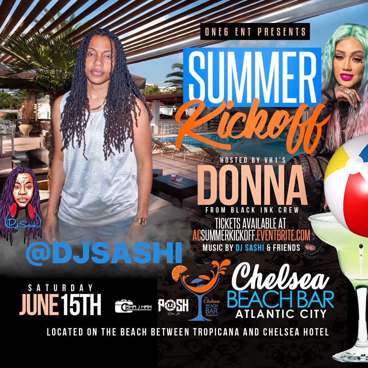 DJ_Sashi's tweet photo. Atlantic City!!
JUNE 15th!!!
Get your tickets now!! https://t.co/vIPAtlyx7t https://t.co/YZqqOugEkE