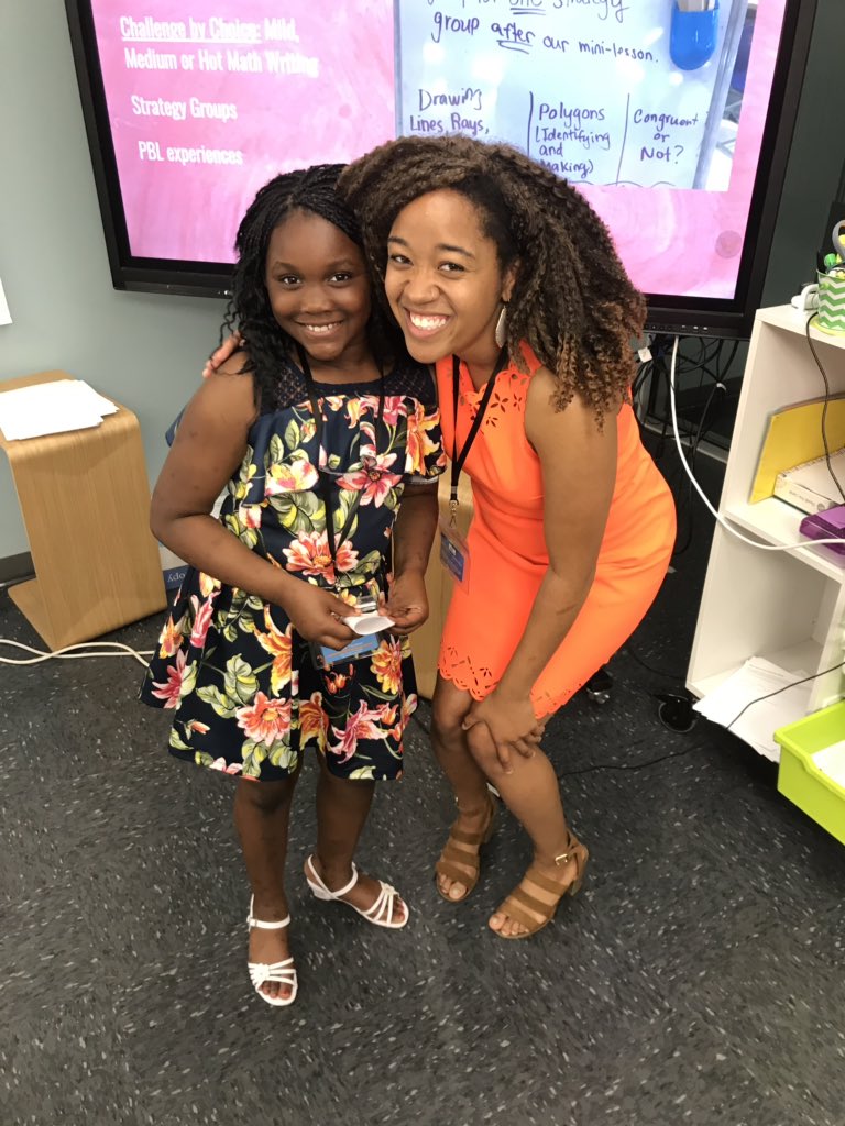 MissMarianMack's tweet photo. Today I got hear students share about the hard, heart work of #culturallyresponsiveteaching with my class this year (one of them was my own) in addition to sharing my story. Thankful for this year and the journey to come. #E4E2019 #multiagemoves https://t.co/k6WwtlZ8YT