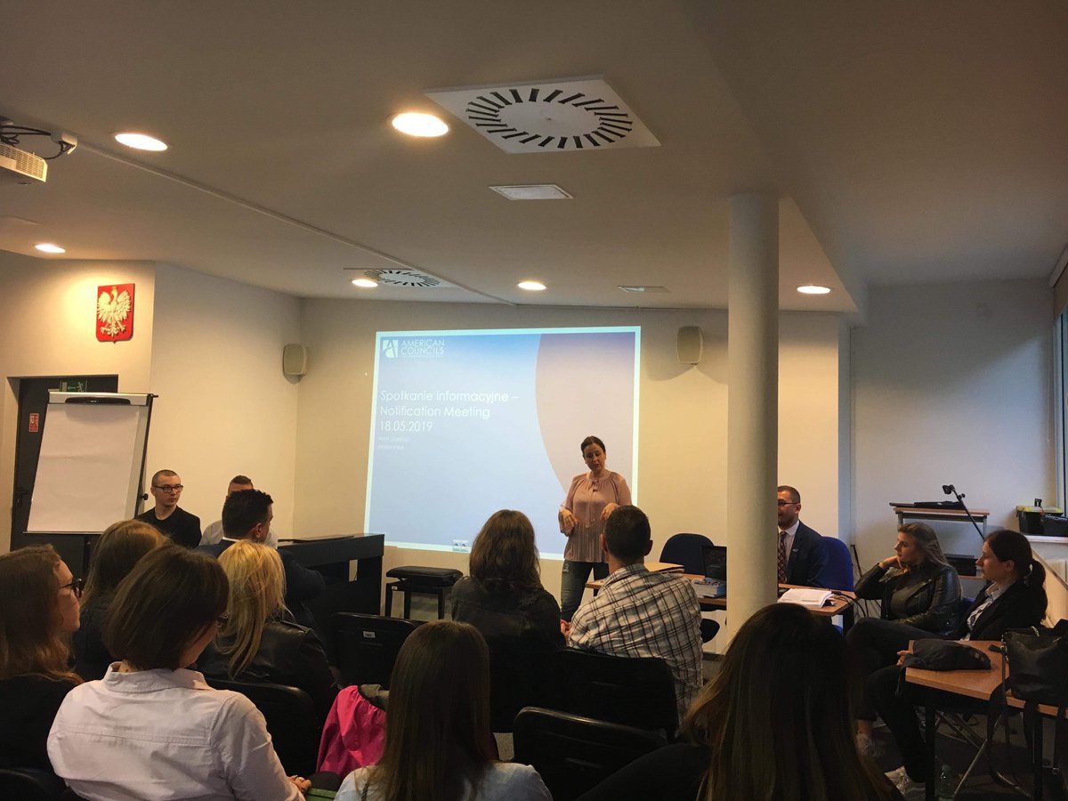 AlumniFlex's tweet photo. 📌As the Notification Meeting for the next generation of Polish FLEXers took place a week ago in Warsaw we are getting closer and closer to the Re-union of FLEX 2019 in our capital!
✅ #flexalumi #flexpoland #flexreentry #flexalumnipoland @ Warszawa https://t.co/WkkNjhIbD5