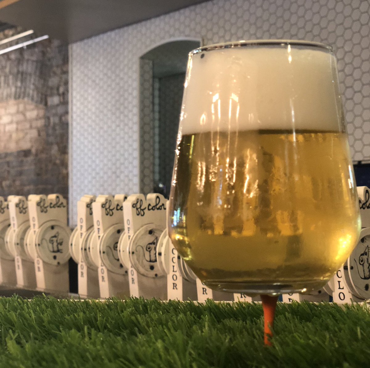 Tee’d Up is back!! Now pouring exclusively at <a href="/gameroomchicago/">Game Room</a>, this Arnold Palmer inspired gose is a little tart from the lemons and a little sweet from the tea and pairs perfectly with missed putts and plaid pants. #chicagobeer