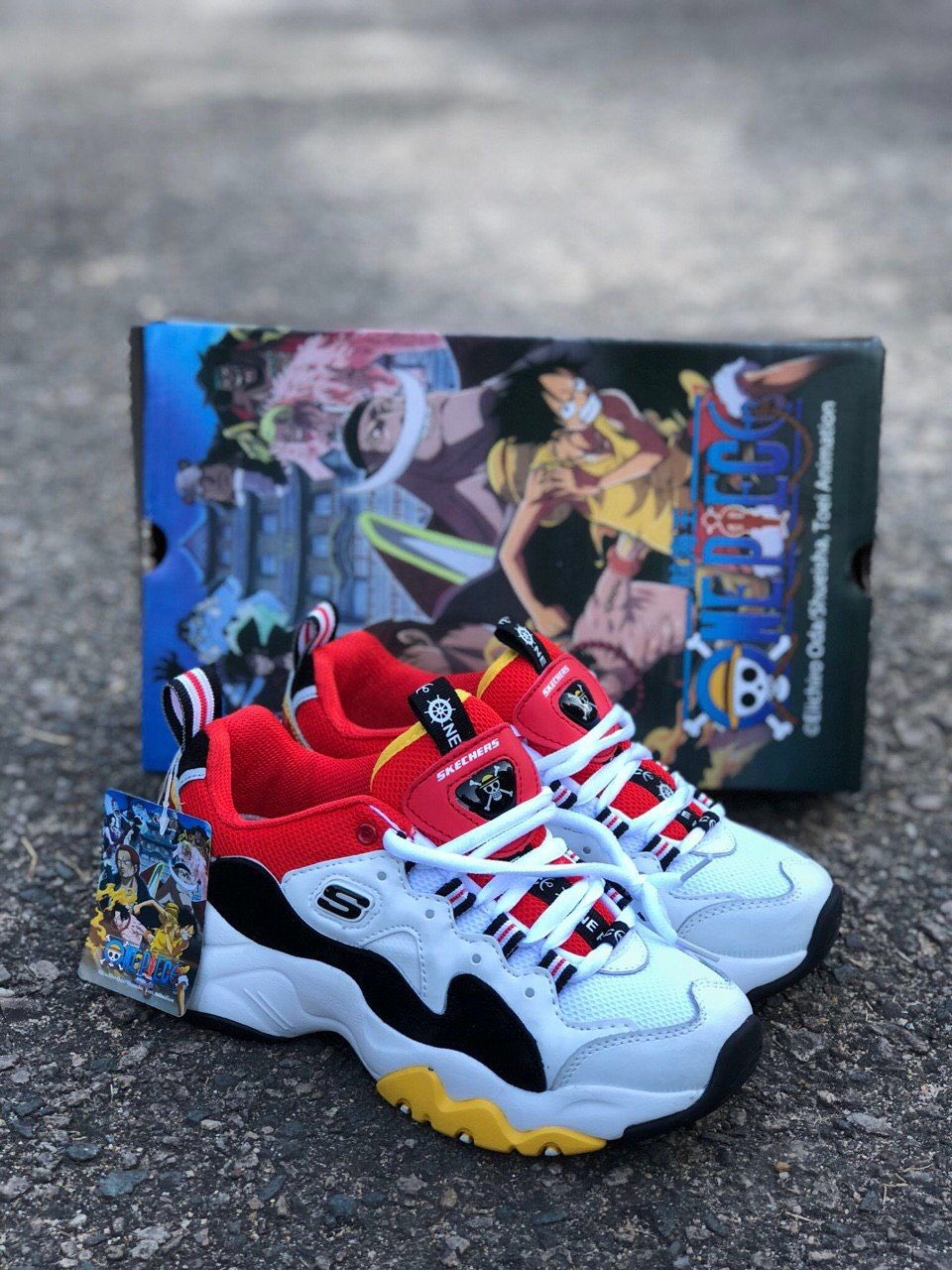 Harga kasut one piece clearance skechers