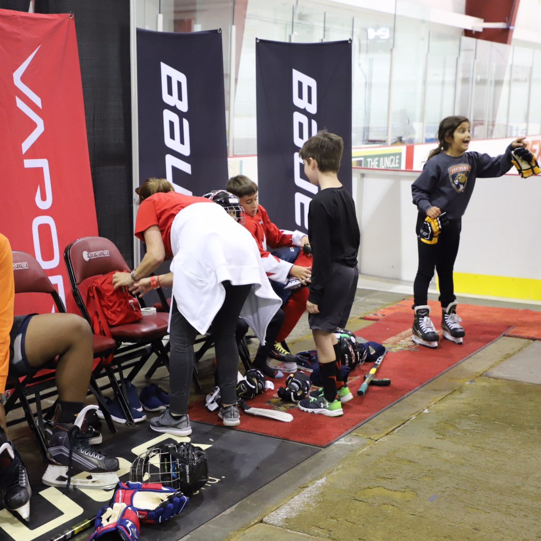 FlaPanthers's tweet photo. #HockeyFest @PanthersIceDen is underway! Stop by before 4 pm. https://t.co/XWOZaLgAY9