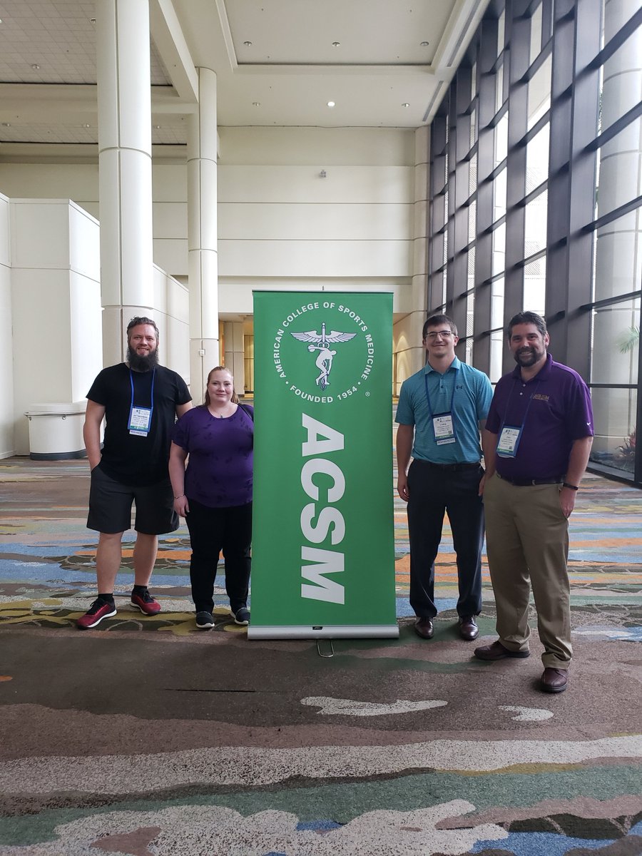 ecu_pol's tweet photo. #ECUPOL had a great time at #ACSM19. Looking forward to San Francisco. https://t.co/oN2TGXBu5Z