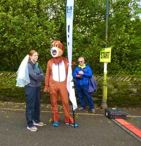 Average weekend wearing a veil talking to a red squirrel about my ankle injury <a href="/GrasmereGallop/">Grasmere Gallop</a> <a href="/SingletonWayne/">Wayne Singleton</a> #onlyinthenorth #loverunning #cumbria