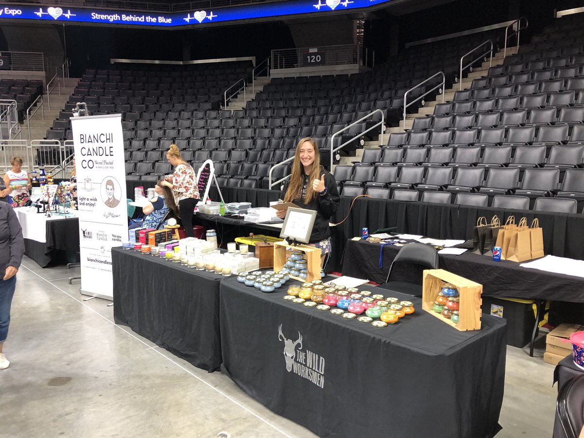 Stop into the Kerrie On Show at Baxter Arena to stock up on your favorite candles!    10-4 pm and we have our limited hero edition Kerrie On Candles!