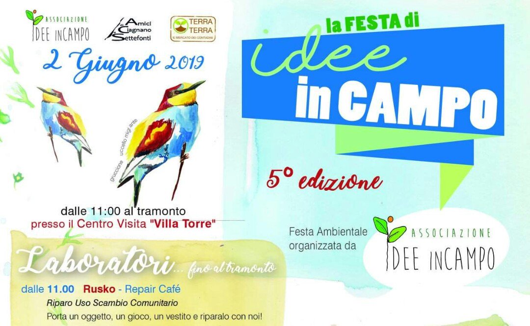 Festa di #ideeincampo domani 2 giugno con il #laboratorio di #autoriparazione di <a href="/RuskoRepair/">Repair Cafe Bologna</a> al Centro visita villa Torre #ozzanoemilia