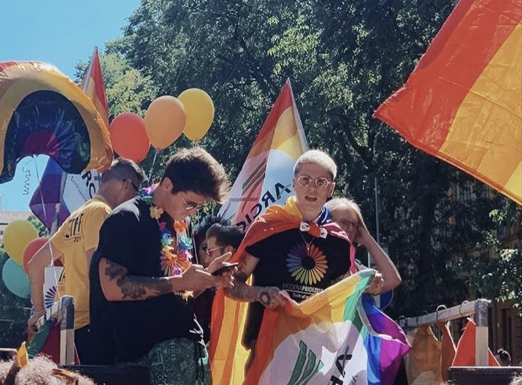 scorpioesaurita's tweet image. #ModenaPride orgoglio🌈
