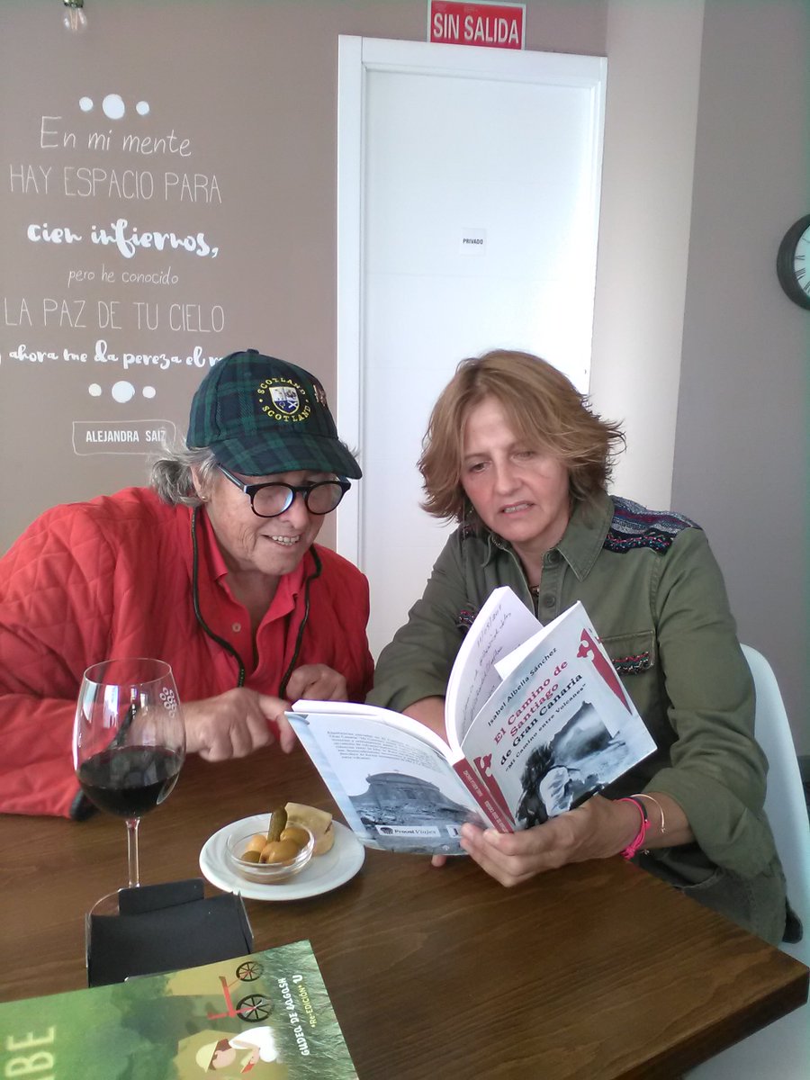 .@Isabelmicamino  Descubre el ÚNICO CAMINO de Santiago reconocido fuera de la península en un sitio idílico ¡ <a href="/GastrobarHuida/">La Huida Gastrobar</a> ! Vias Literarias de <a href="/BarriosdeLetras/">BarriosdLetras</a> El Camino de Santiago Gran Canaria en ColladoVillalba. Una historia real en la isla de <a href="/GranCanariaTur/">Gran Canaria Turismo</a> #Majadahonda