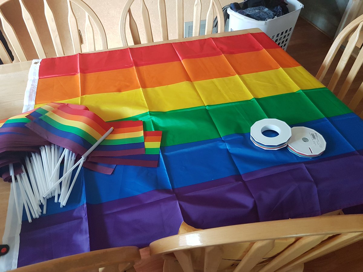 Getting ready for Pride month #positivespaceambassadors #WestIsBest #TWTBTSO