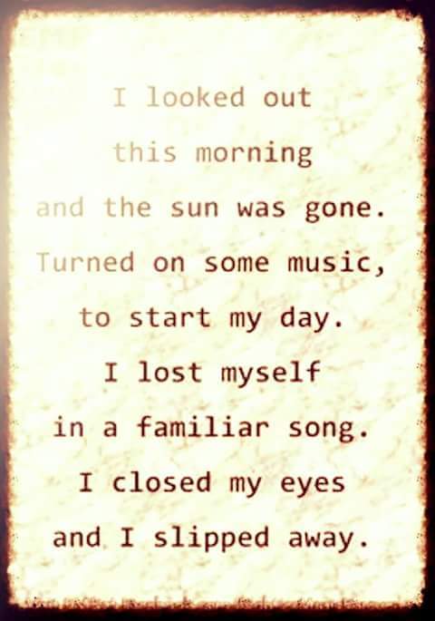 Music....'it's more than a feeling'...to some it's their lifeline...especially when feeling hurt....life can be cruel
#KnoxBooshPlaylist
'Battling Mental Health Through The Power of Music'
💪🎵🎶
....my lifeline....