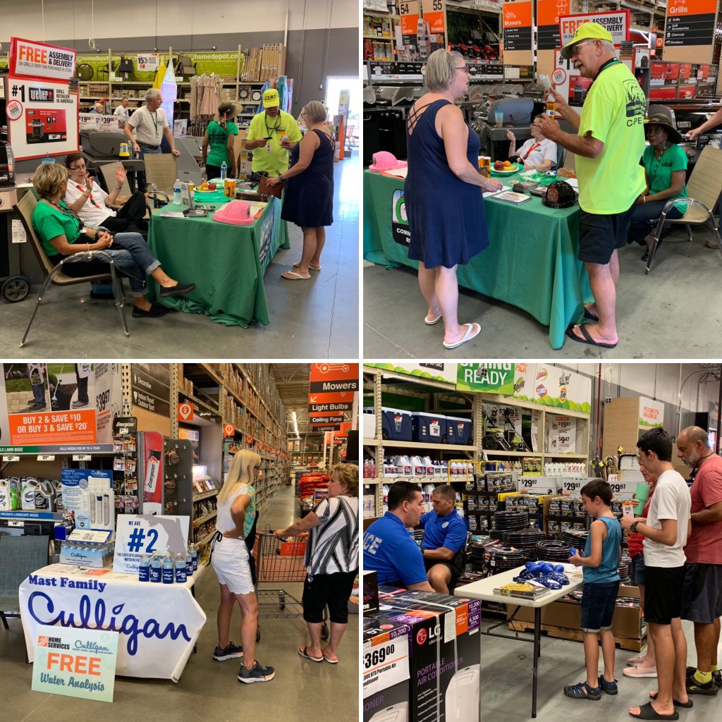 sunnymachelle's tweet photo. 6975 is having our annual Hurricane Awareness Event today! We have the kids workshop &amp; safety fingerprinting, lots of preparation info &amp; giveaways! We even have the CCPD here with logo gifts &amp; of course, Home Services with free estimate appointments😊👍@Sara_Owen_MLG @steve_nell https://t.co/2oRBszIlWZ