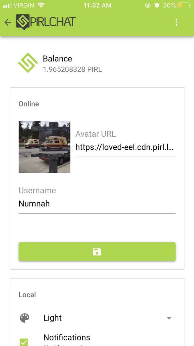 senateskateshop's tweet photo. Dude, I just used #pirlcloud to host my image for #pirlchat. This is how you use the #blockchain. #pirl https://t.co/3j4uogTk7E