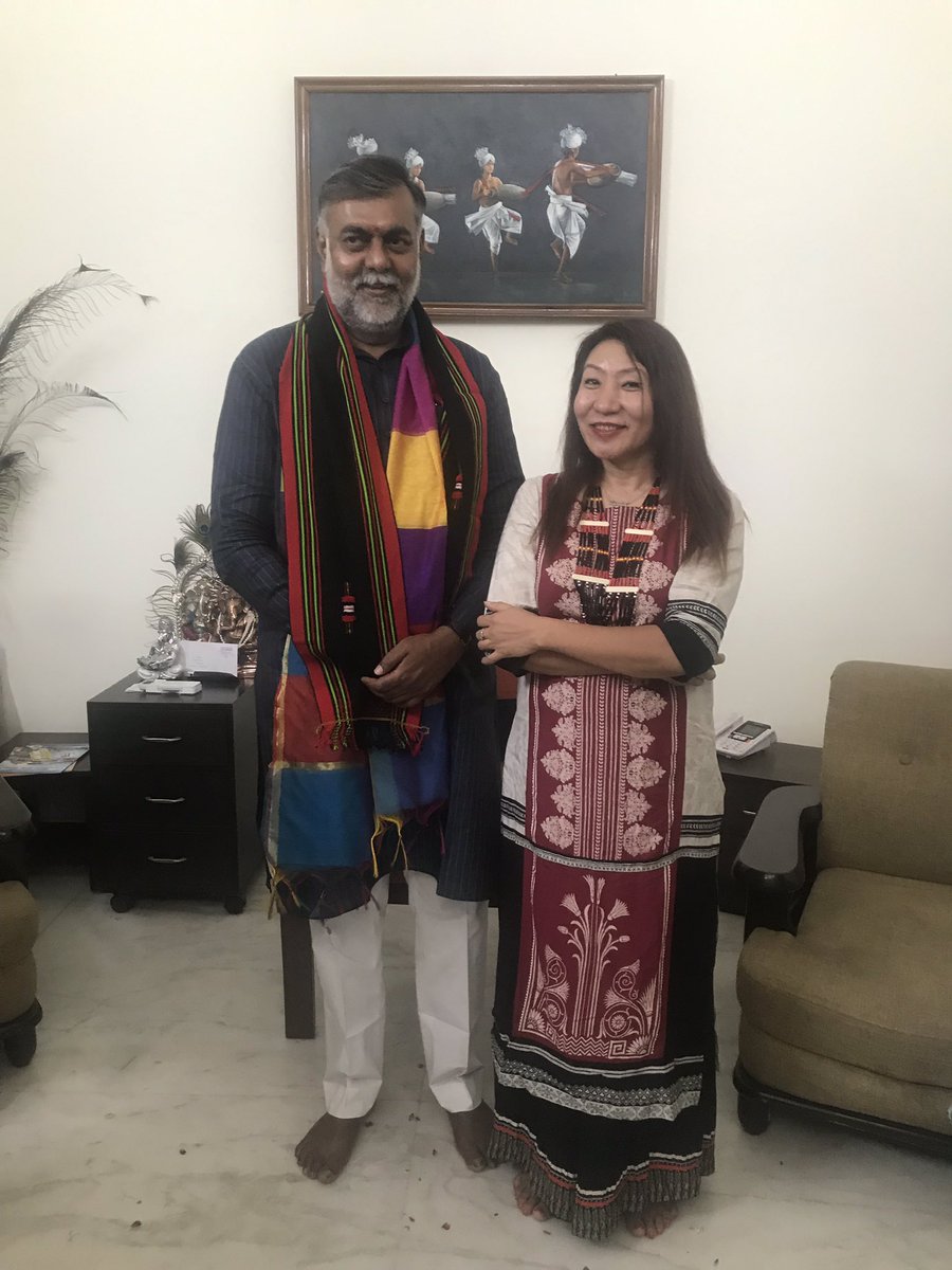 lindanewmai's tweet photo. Our team BJP for Northeast, Delhi Pradesh congratulated our Hon’ble Union Minister is State Culture & Tourism (independent charge) @prahladspatel this morning at his residence, Janpath, New Delhi.
#BJP4NE #NorthEastForModi
#ModiSarkar2
#SabkaSathSabkaVikasSabkaVishwas https://t.co/cKOMQ1fORw