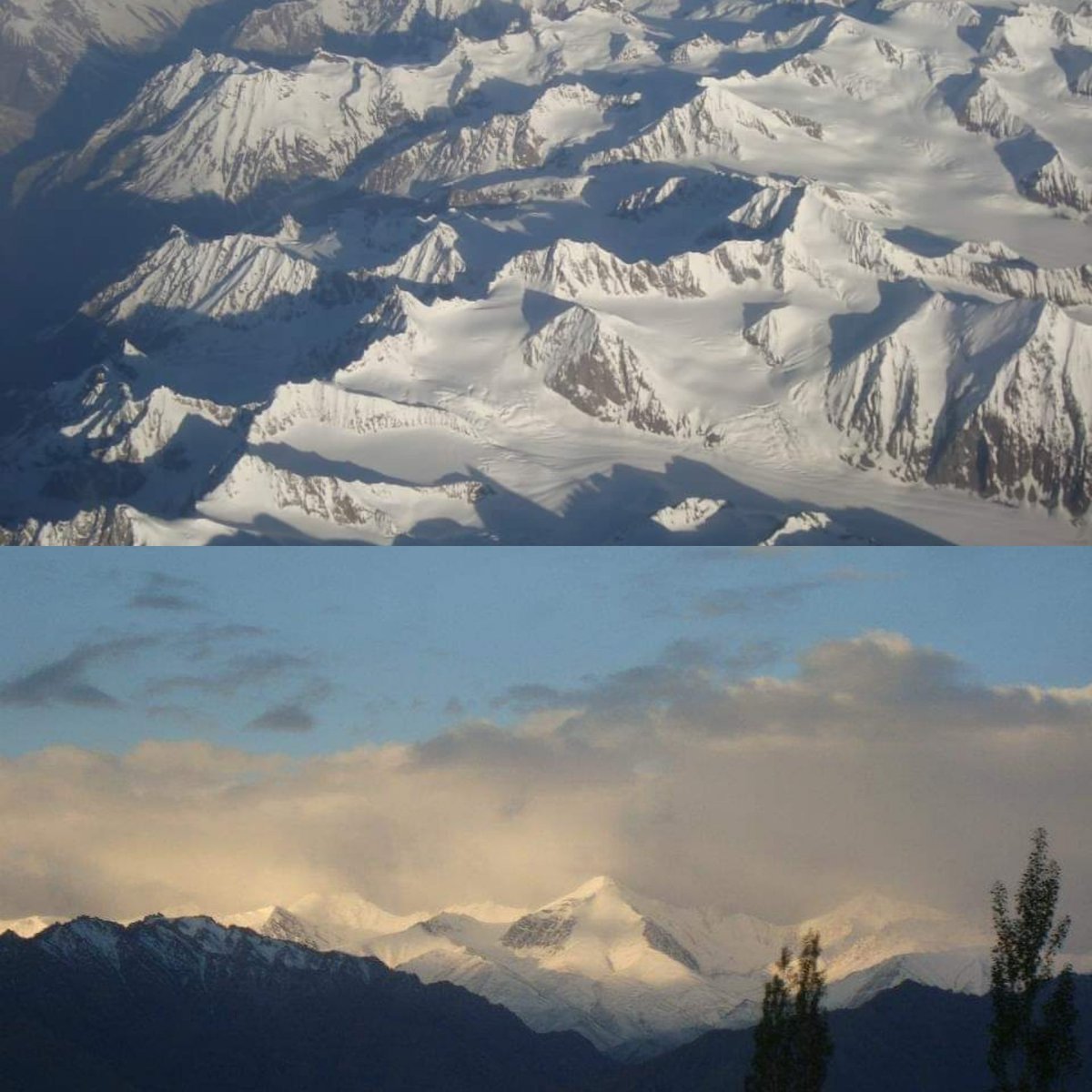 A flood of memories of our visit to Leh..in 2012..the second picture clicked by my daughter was published in the EVS book of NCERT..with due credits to  @anindit28 ...Ladakh is a beautiful,vast,ever changing landscape of rugged mountains,deep gorges n sprawling plateaus..