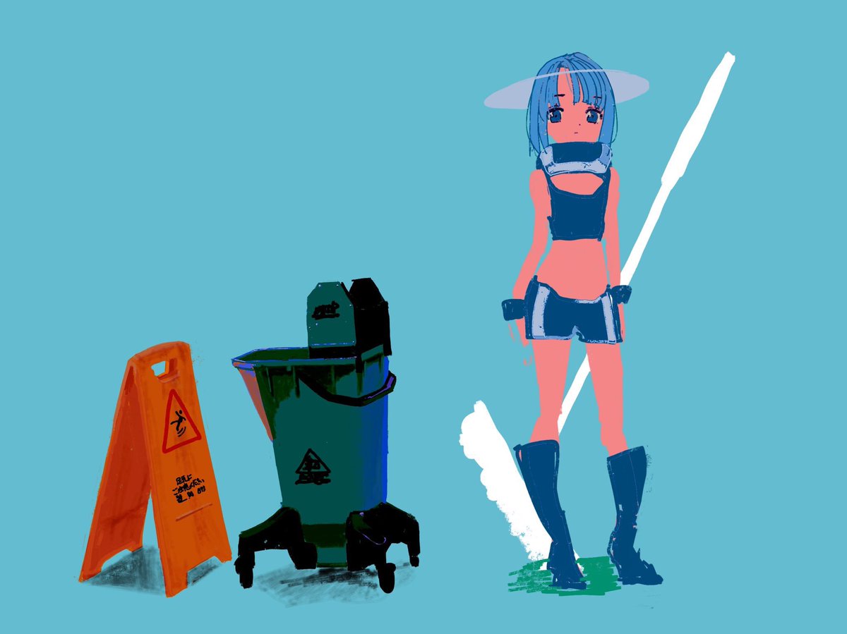 そんな時間かかってない絵たち。割と気に入っている、、 