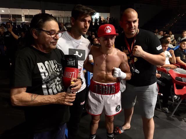 OspinaSuper's tweet photo. Seguimos sumando , mil gracias al equipo que hay detrás , que hacen que esto sea posible @MGZ_Promotions 🤜🔥🤛 @BoxeoValladolid https://t.co/meEDGbplmz