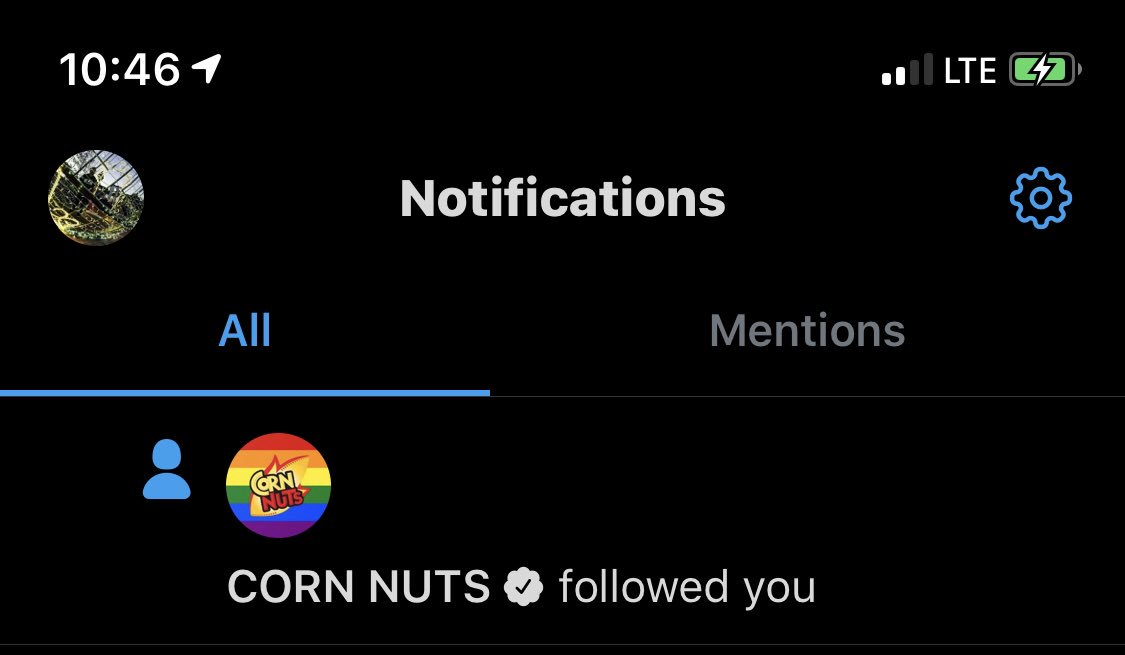 thecrazycombs's tweet photo. And now I try to not let this inflate my ego 💪🏻 praise be @CornNuts https://t.co/6ZSxGgIFrX