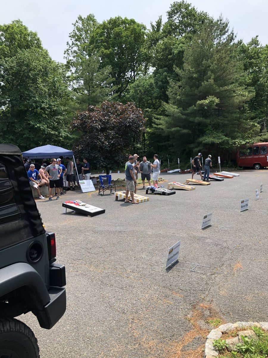 WHillsWrestling's tweet photo. About to get started here in our Annual Cornhole Tournament! #WHFamily #WHWrestling #TraditionNeverGraduates https://t.co/71jxvAAQbe