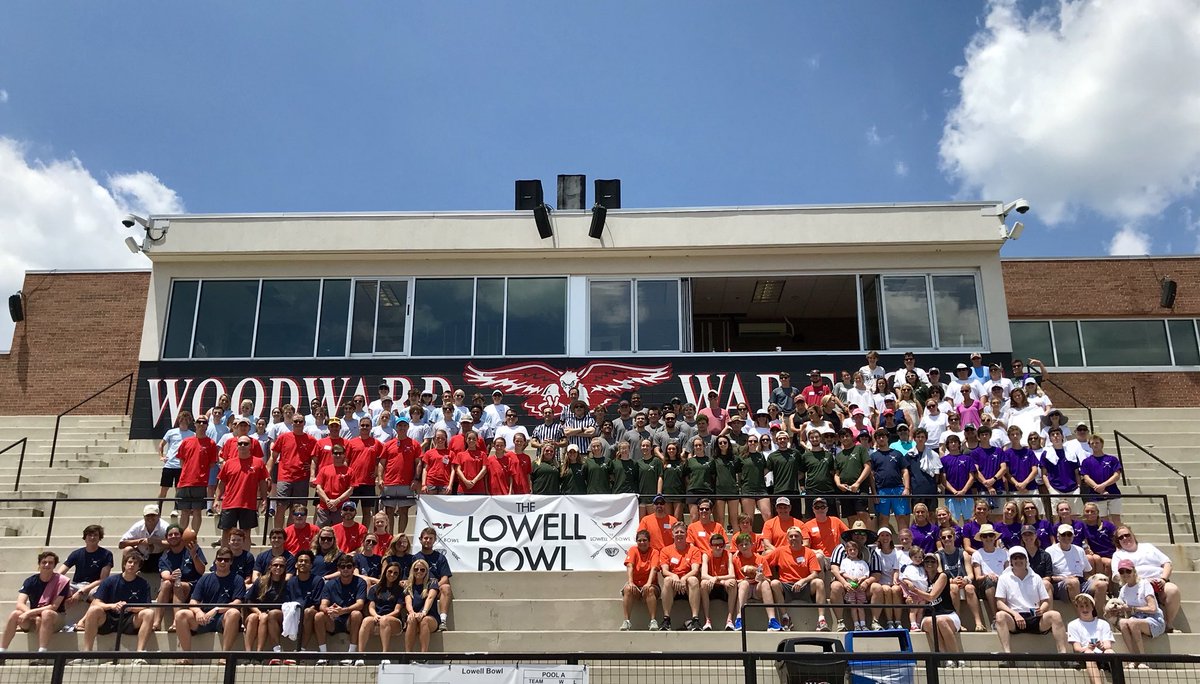 CFreer1994's tweet photo. Honored to host the 1st annual #LowellBowl @WoodwardAcademy today w/ many former @WAAcademyFB &amp; @WAWarEagles &amp; @WAalumni here to celebrate Lowell and play some flag football to benefit financial aid through @TheWoodwardFund @WAPresident #WoodwardGrateful #WoodwardWay https://t.co/VEpJhn489b