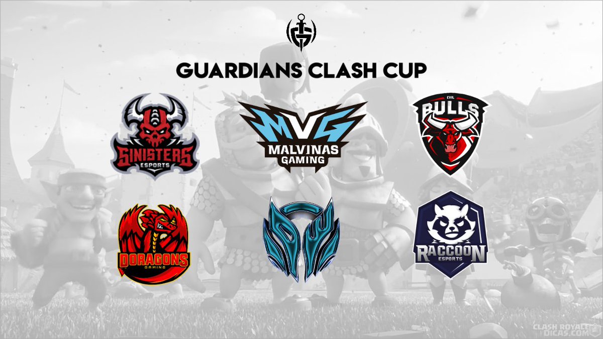¡Presentamos los equipos confirmados hasta ahora!

Estos son los equipos que fueron invitados y ya estan confirmados para participar de esta primera edición de la competencia.

@SinistersMobile 
<a href="/DoragonsGaming/">➡️ @Serpens_GG</a> 
<a href="/RaccooneSports/">Raccoon eSports 🇦🇷</a>
@DarkWarriors_AE 
<a href="/EvilBulls/">Evil Bulls🐃 (CR) (Cerrado)</a> 
@CR_Malvinas 

Suerte!