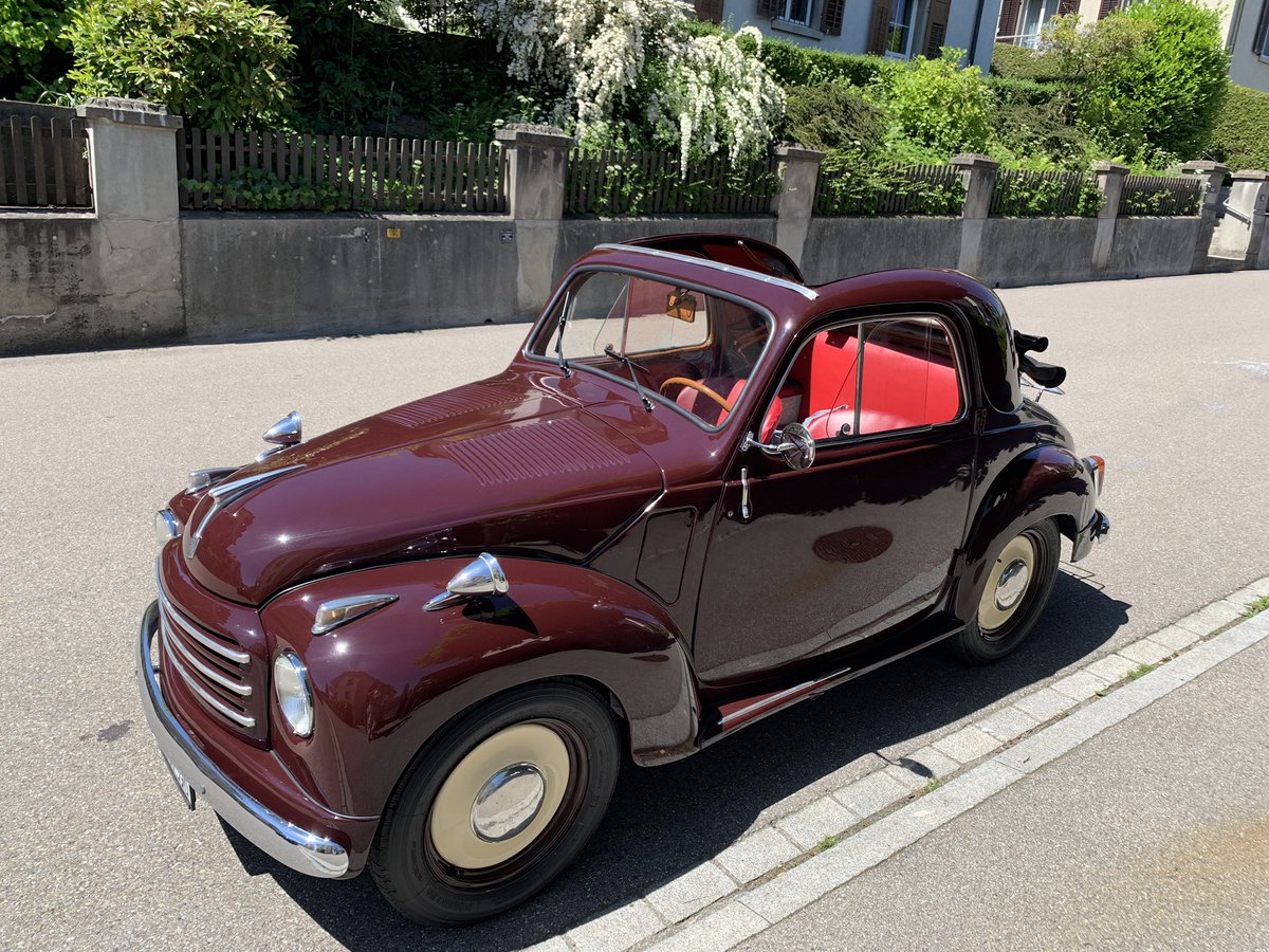 rschellenberg2's tweet image. Heute erste Ausfahrt mit dem Topolino