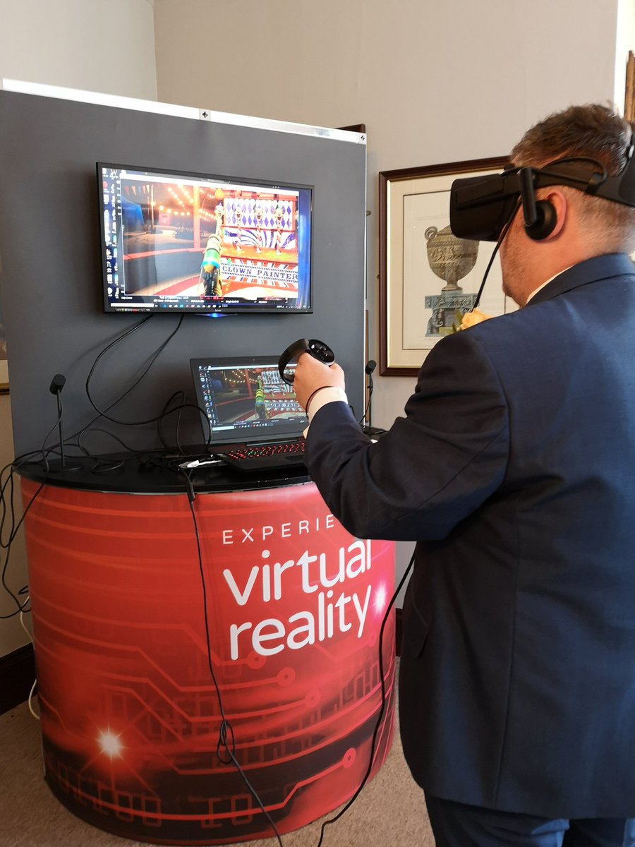 booth_frenzy's tweet photo. The VR booth is out tonight sf Glewstone Court. Have a great night Mr &amp; Mrs Sullivan! https://t.co/2FMFljdavG