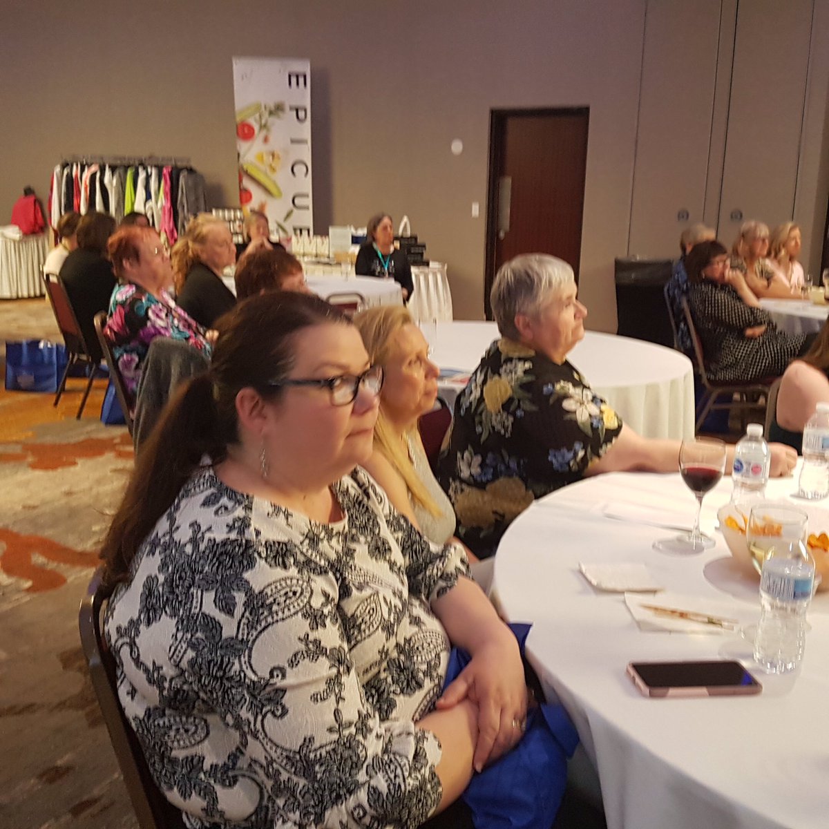 BigEventsKW's tweet photo. Thank you Deborah Kimmet for making us laugh ,cry and inspire with your stories at the kick off for the #BPWOntario #BPWkitchener  conference https://t.co/rLdGLpwXTE