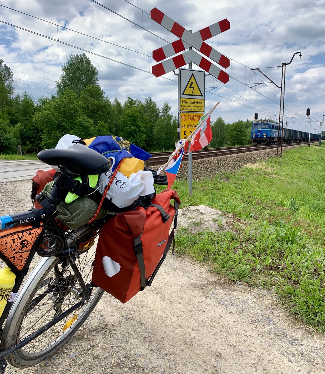 8th day:110km from #Rzeszów to #Ulanów ,first day along the #greenvelo route 😉 #vienna2tallinn #fahrradtour #travellingbybike #cycling #inbici #polandbybike #poland #lifeintravel #cyclinglife #europebybike #biketour #fahrradtour #bycicle #cicloturism #rowerowy #rowerowo