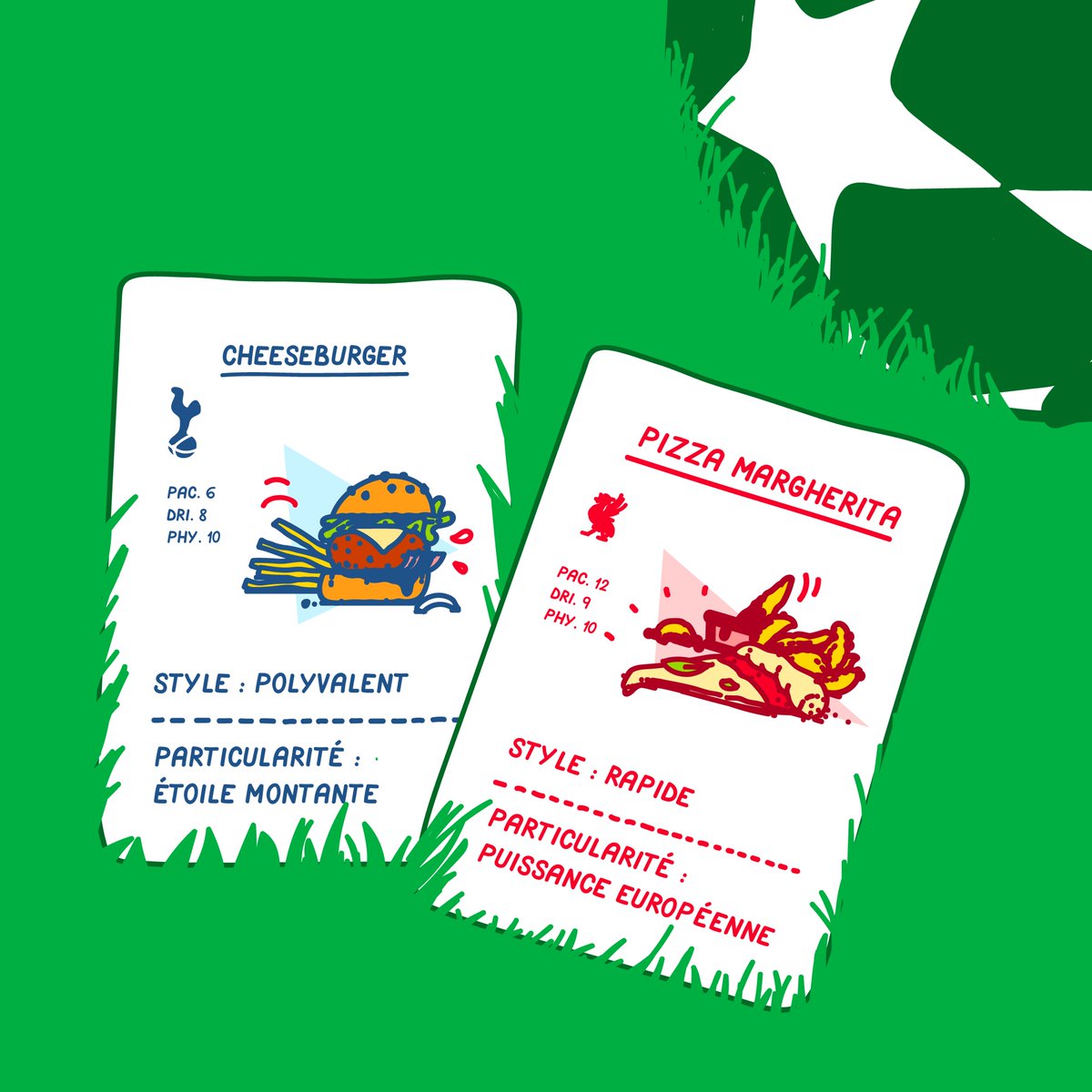 JustEatFr's tweet photo. Vous n'êtes pas à Madrid, mais vous pouvez toujours inscrire le but en or : 3 bons d'achats de 30 € à gagner ⚽️!
Conditions : 
Choisir sa team 🍔ou 🍕
Liker ce post 
Taguer un pote
Tirage au sort lundi 18h https://t.co/AuA6MlyH9O