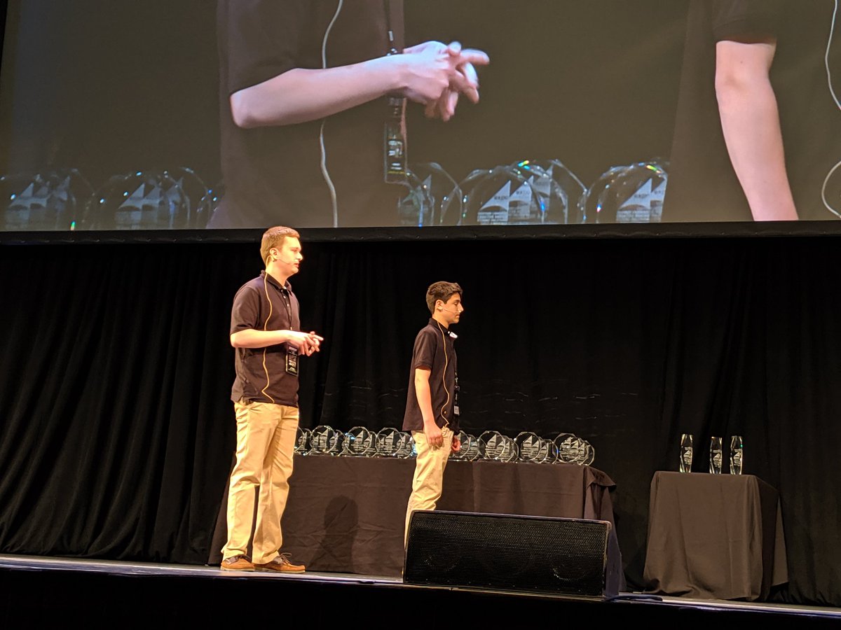 MrsMatBusiness's tweet photo. #AFS doing The Big Pitch on the big stage at #expofest2019! #wamogo https://t.co/JympRqLi0w