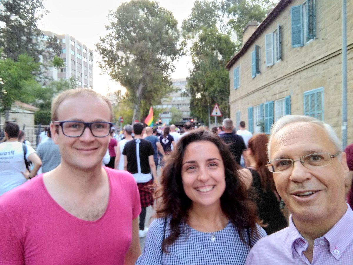 AndreaCav2016's tweet photo. Many friends and a lot of people today at #CyprusPride2019 Congratulations @AcceptCY
#TodayWeMarch 🇮🇹🏳️‍🌈🇪🇺🇨🇾
@ItalyinCyprus @EP_CYPRUS @UKinCyprus @NicosiaMunicipa @DanteAlighCipro https://t.co/cewtn8VzAT