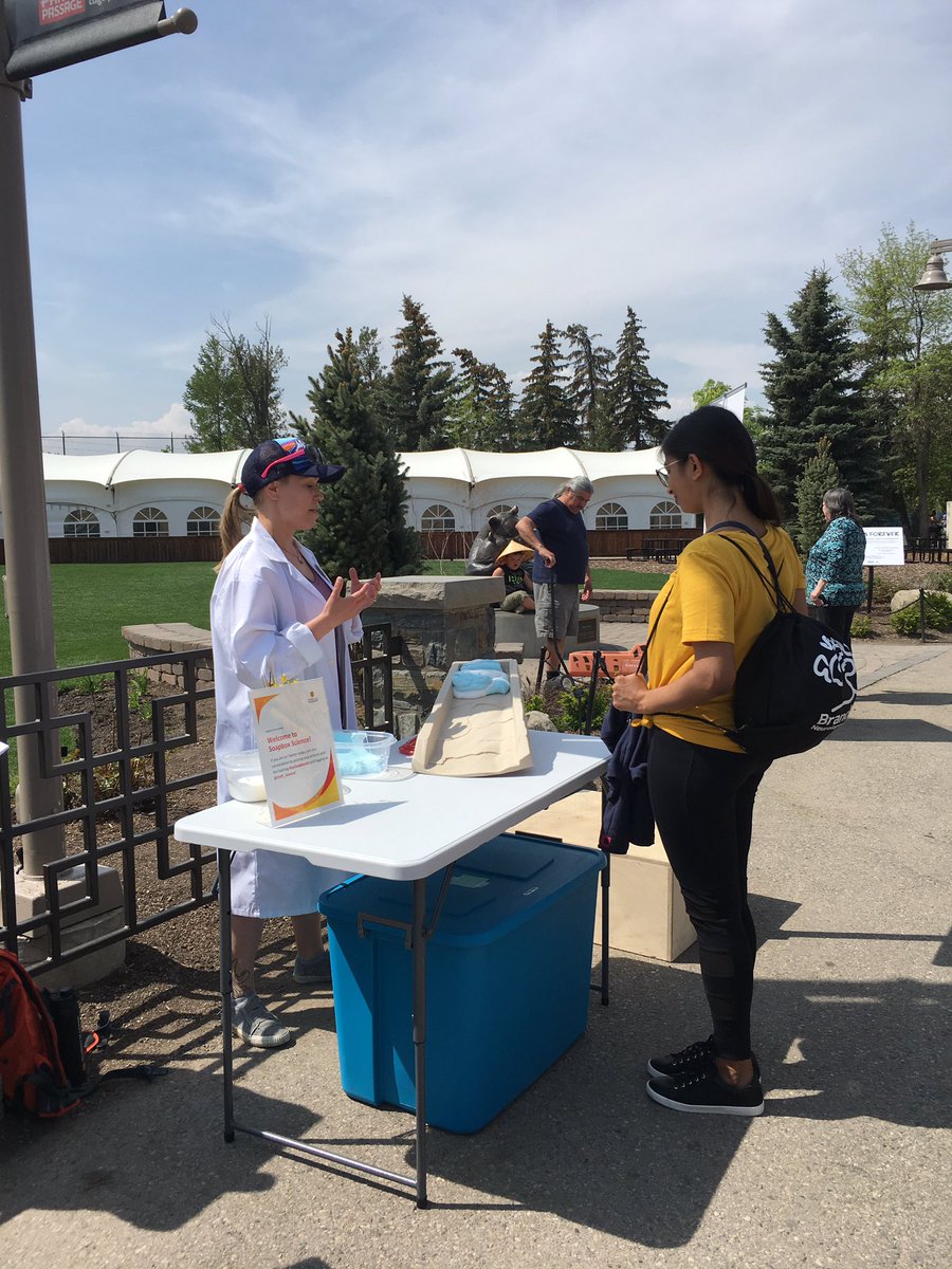 Milan_chem's tweet image. Getting to know all about "Nature's Icy Bank Account" 
#yycsoapboxsci #UofC_Science @UCalgary @calgaryzoo