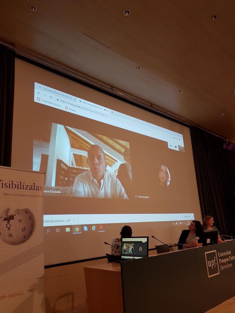 Nuestra 3a edición llega a su fin con una ceremonia cargada de emoción, premios, mensajes desde el otro lado del océano, mujeres brillantes, coles con un potencial tremendo. Gracias, tod@s sois #Wisibilízalas. Más fotos próximamente.