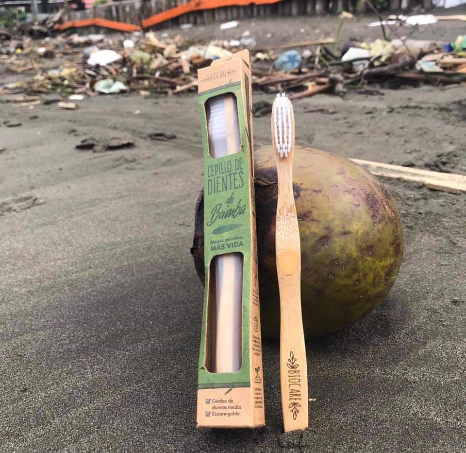 diegoandres_g's tweet photo. En Colombia ya se produce el cepillo de dientes biodegradable, sus partes son 100% compostables, incluyendo el empaque plástico porque es generado a partir de almidón de maíz. El proyecto busca apoyar a comunidades del Valle del Cauca para mantener sus playas libres de plástico💚 https://t.co/lBj6wfyMDs