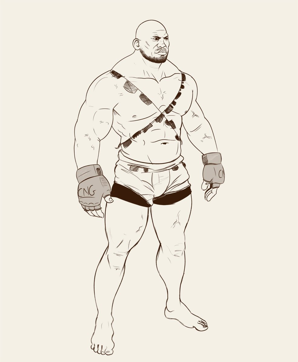 isomael_'s tweet photo. • Galay Mbeur XXL 2 % de Gri-gri avec des gants 🧤 pourquoi pas ??
#isomael #drawing #mbeur #senegal #luttesenegalaise #cng #drawinganatomy #sketchbook #characterdesign #charadesign #art #sketch #followme #freelanceart #GalsenCreatives #dk221 #cng https://t.co/37Ba4K4331