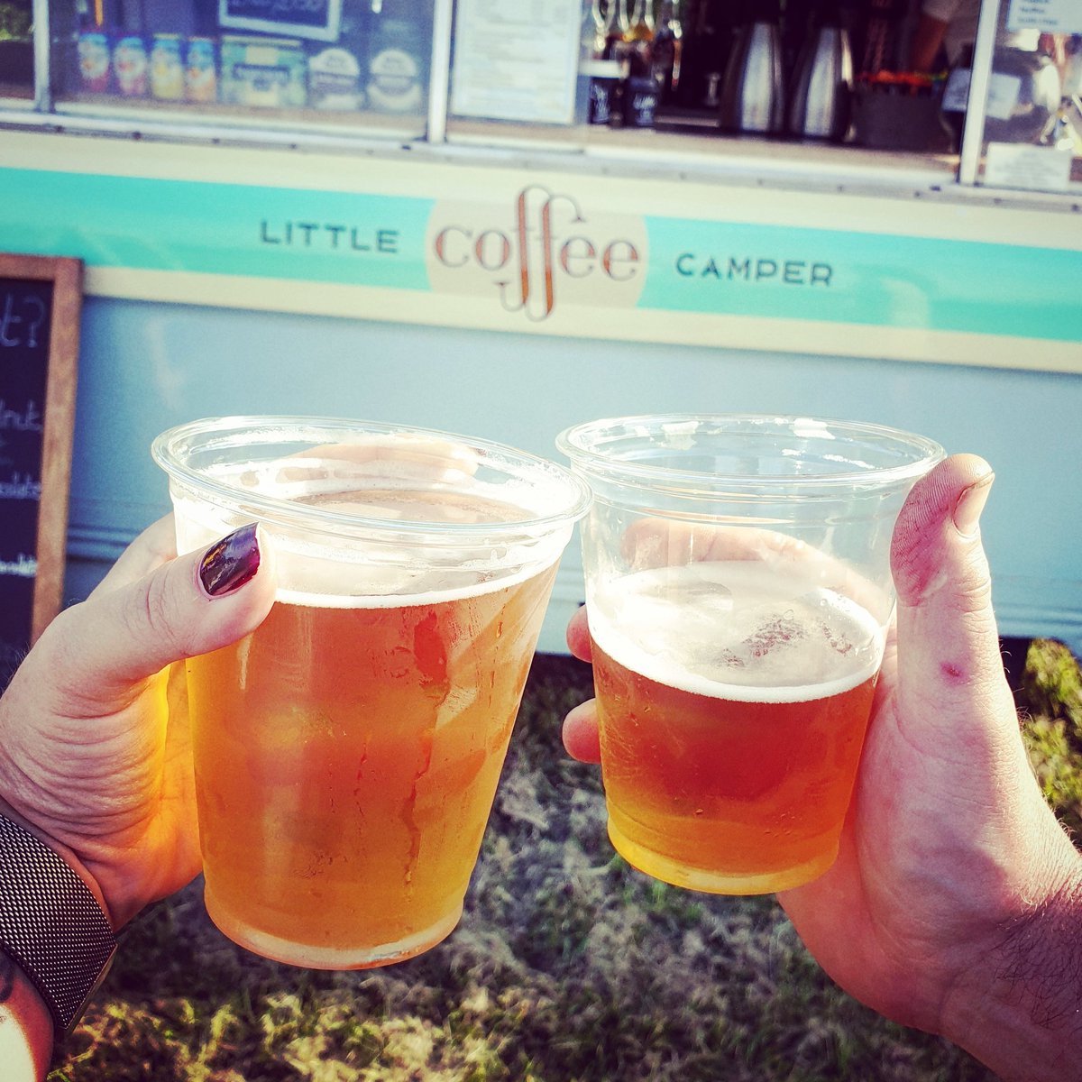 Getting ready for our second event of the day! Tonight we are with <a href="/essexcinema/">Essex Outdoor Cinema</a> for Bohemian Rhapsody ☕🎥🎞️ #propercoffee #essex #coffeevan #mobilecoffee